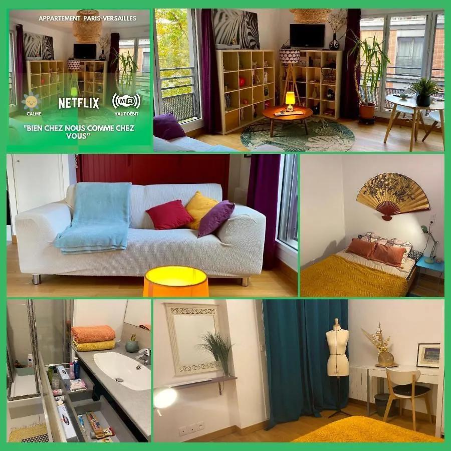 Paris-Versailles-Cosy-Calme-Wifi